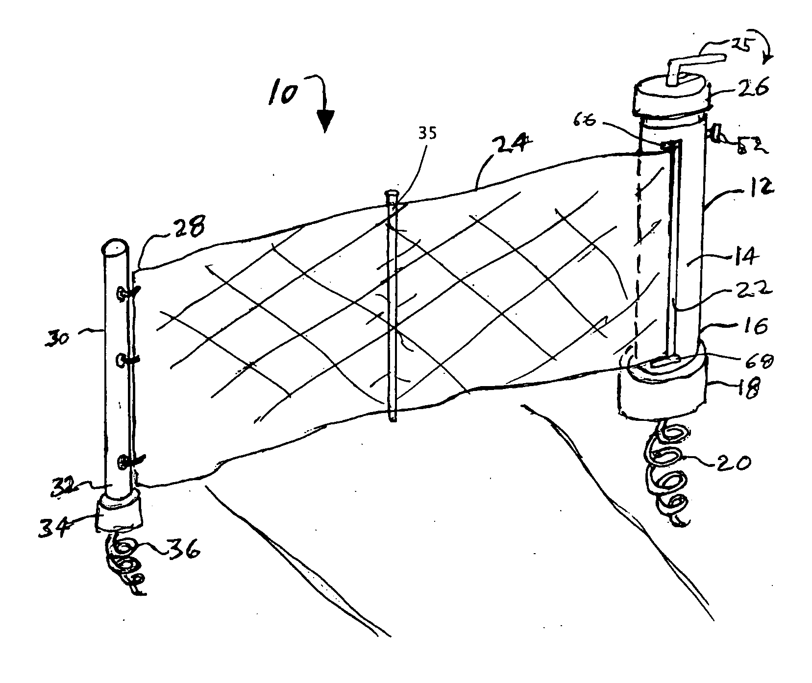 Portable safety barrier