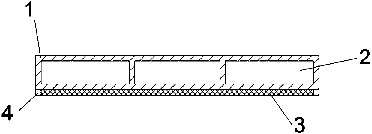 Flexible lightweight shape-stabilized phase change energy storage piece and preparation method thereof