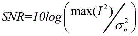 Speckle noise filtering method for optical coherence sectional image