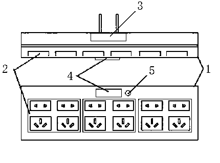 One-plug multiple socket-outlet