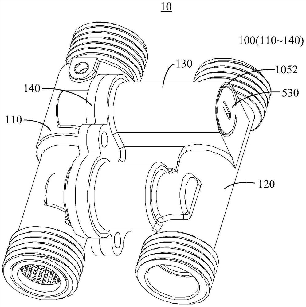 Water return valve and water supply system