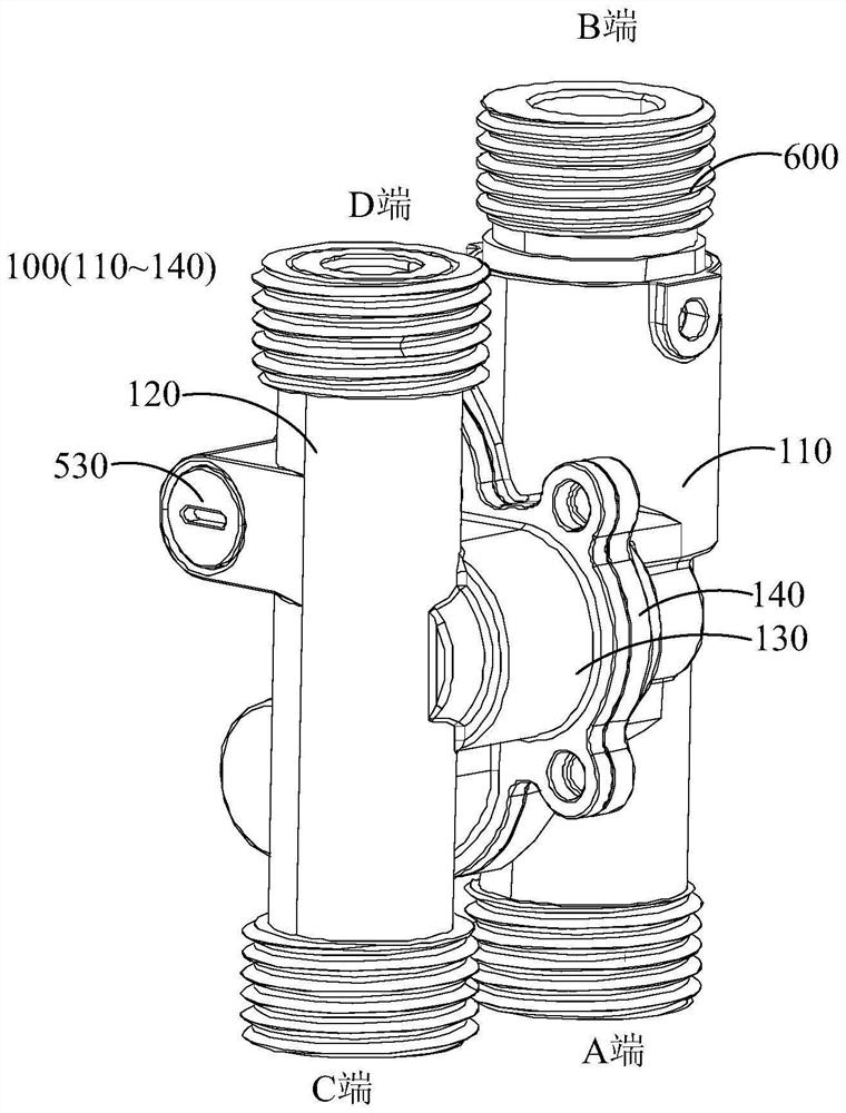 Water return valve and water supply system