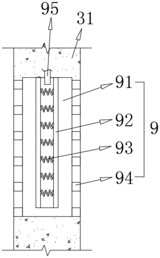 Mixing and proportioning device for polyurea waterproof coating production