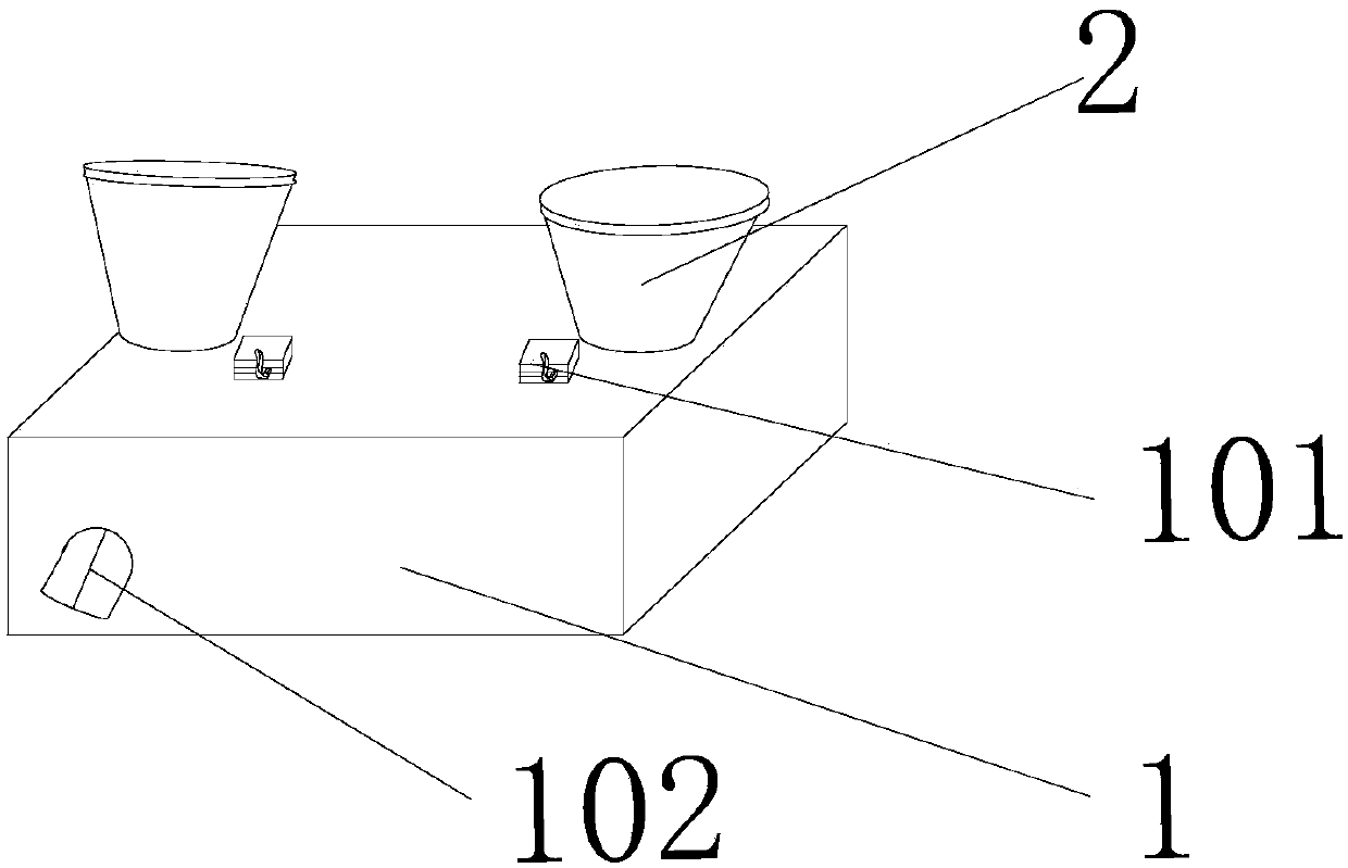 Novel agricultural product planting and fertilizing device