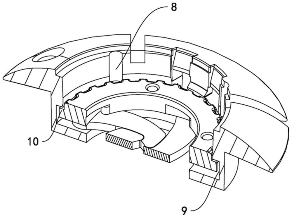 Electrode fixing device