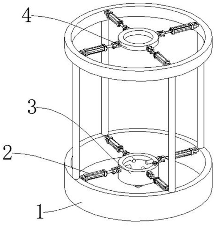 Experimental device for anti-seismic structure of stainless steel reinforced concrete column and its application method