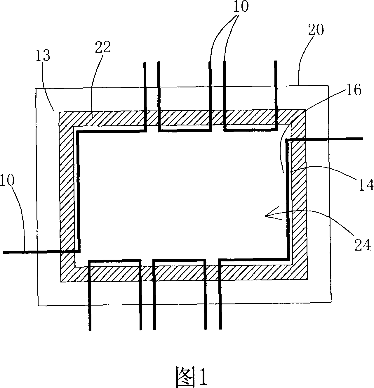 Liquid crystal display panel support