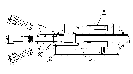 Intelligent excavation broken-type loader