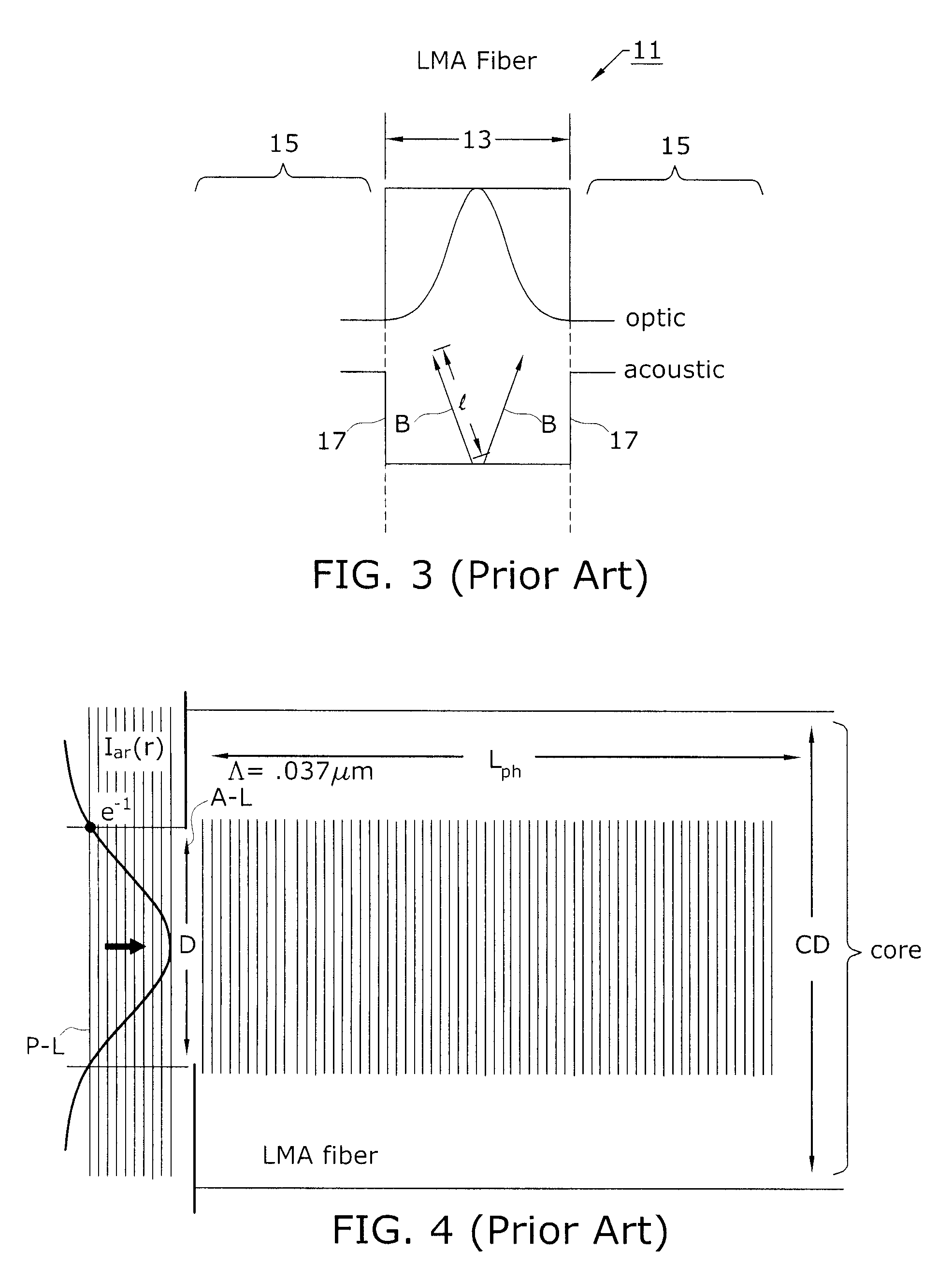 Large mode area fiber amplifiers with reduced stimulated brillouin scattering