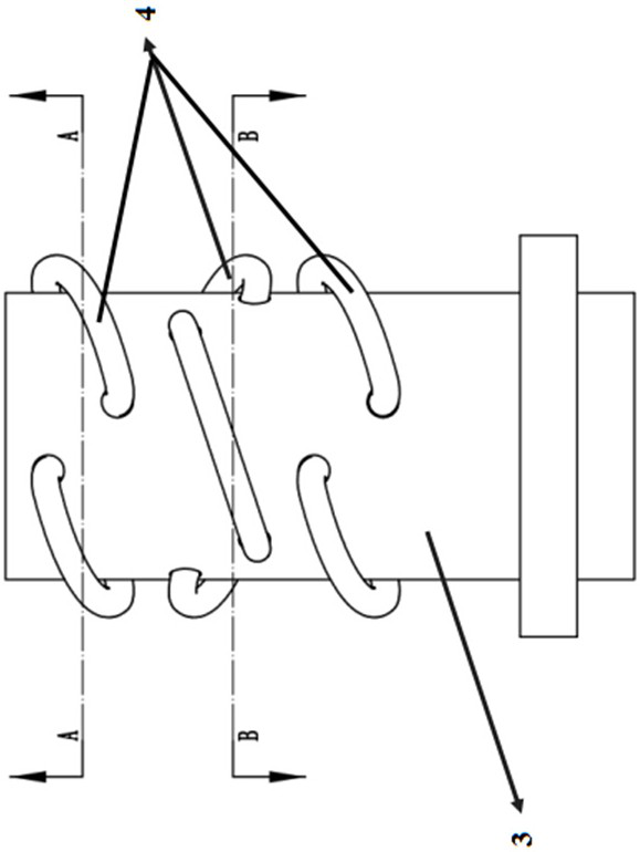 A helical wire spring socket