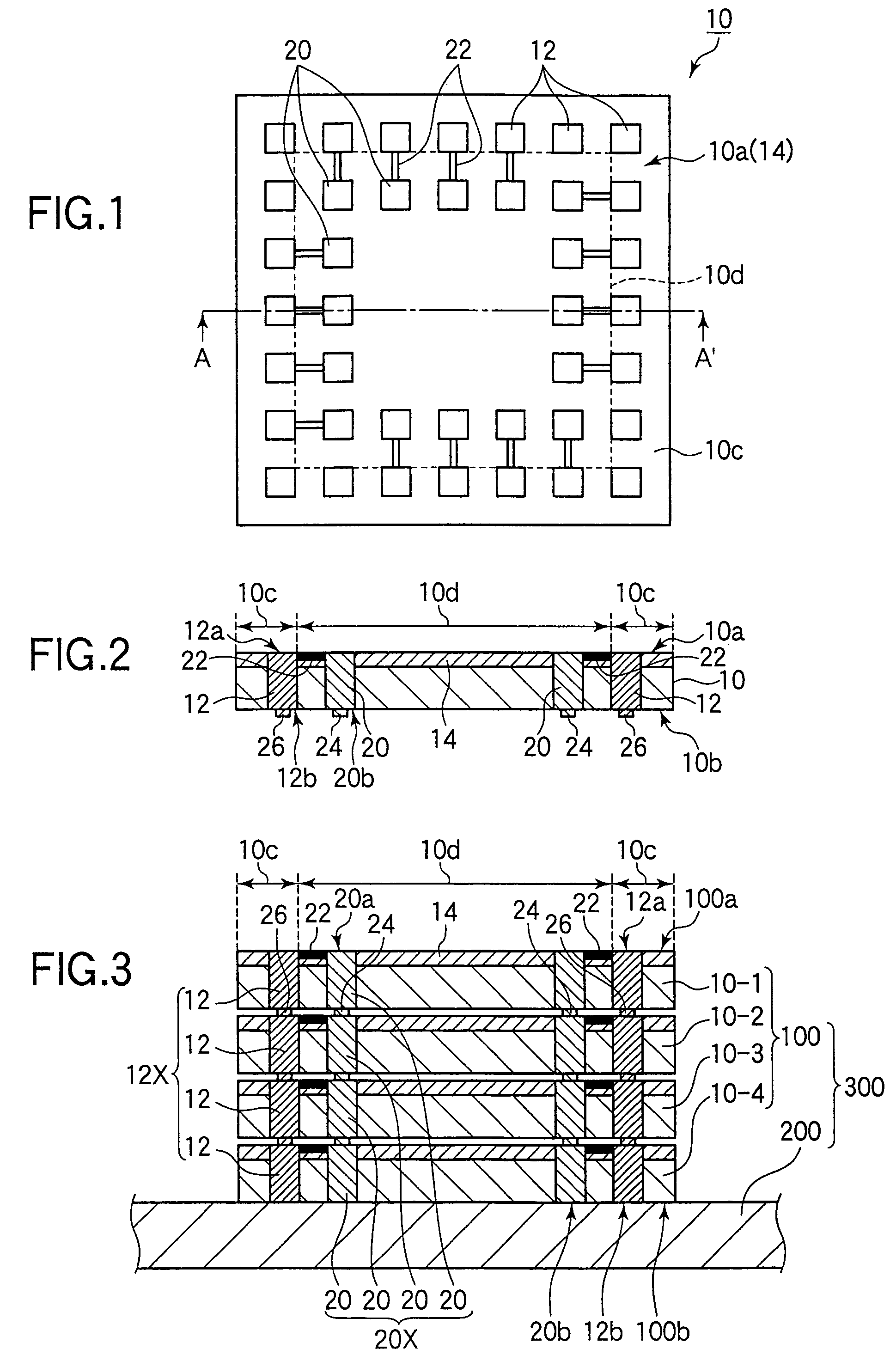 Semiconductor device, stacked structure, and manufacturing method