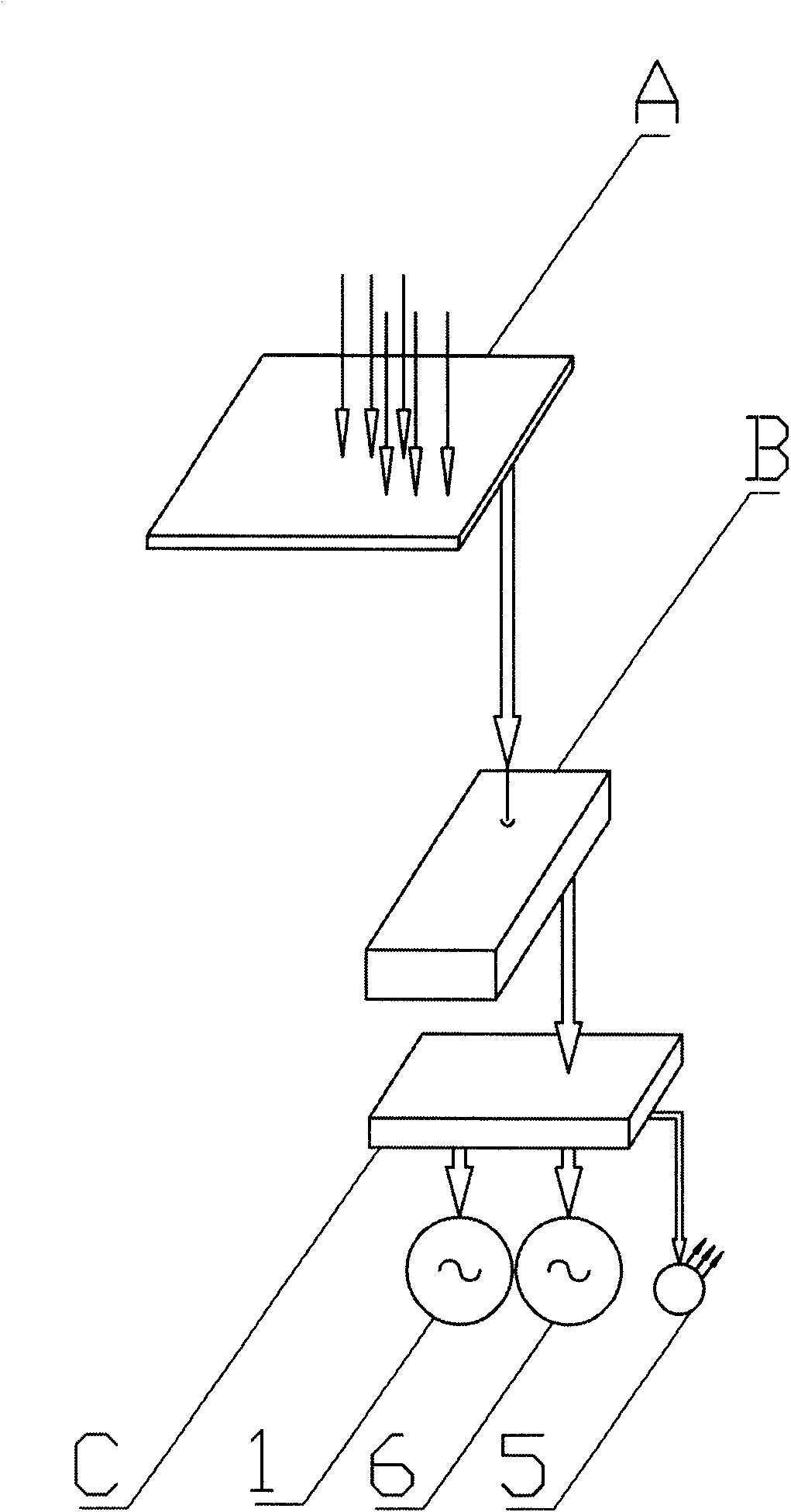 Solar energy traffic signal system