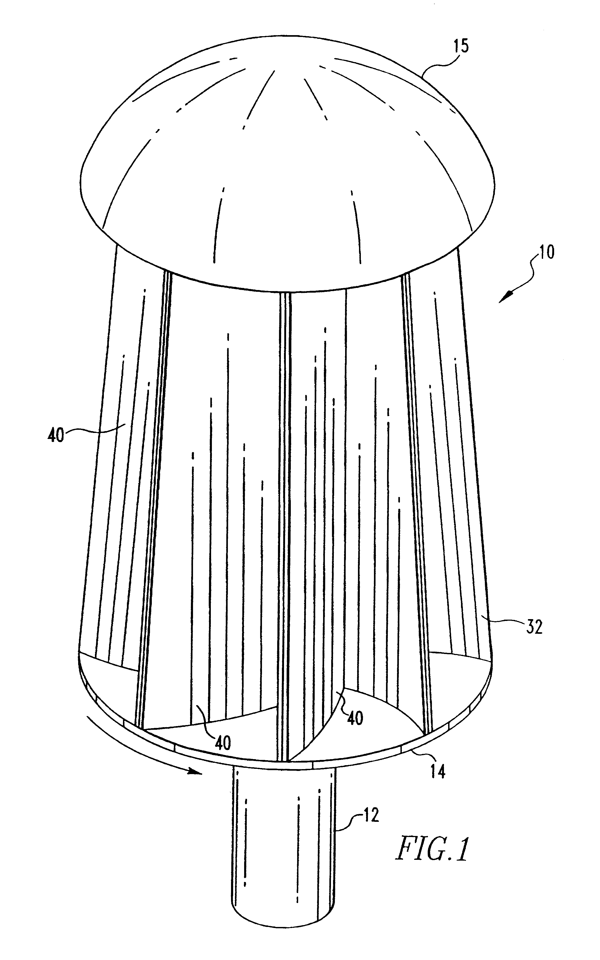 Vertical axis wind turbine