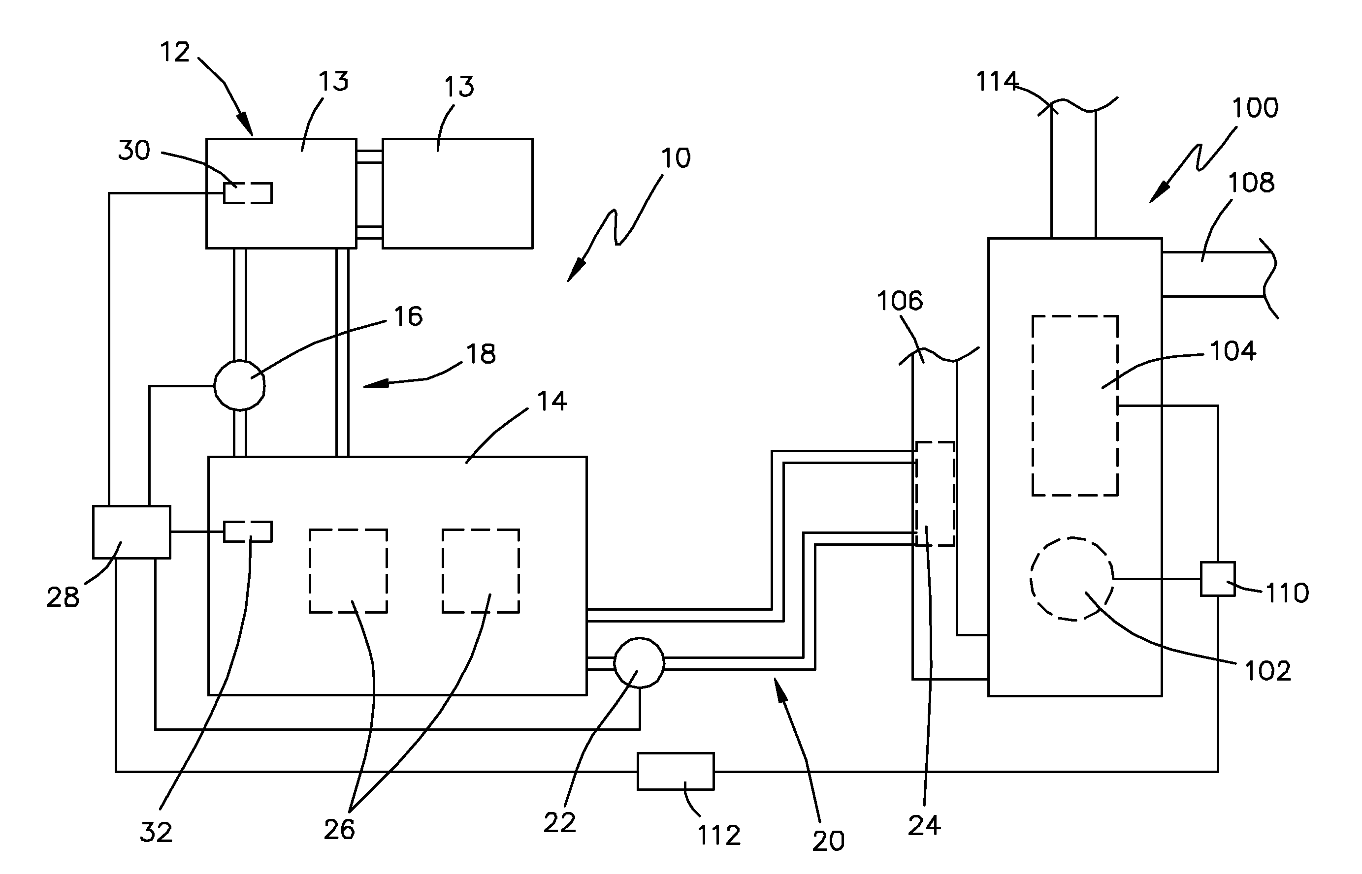 Method and apparatus for solar heating air in a forced draft heating system