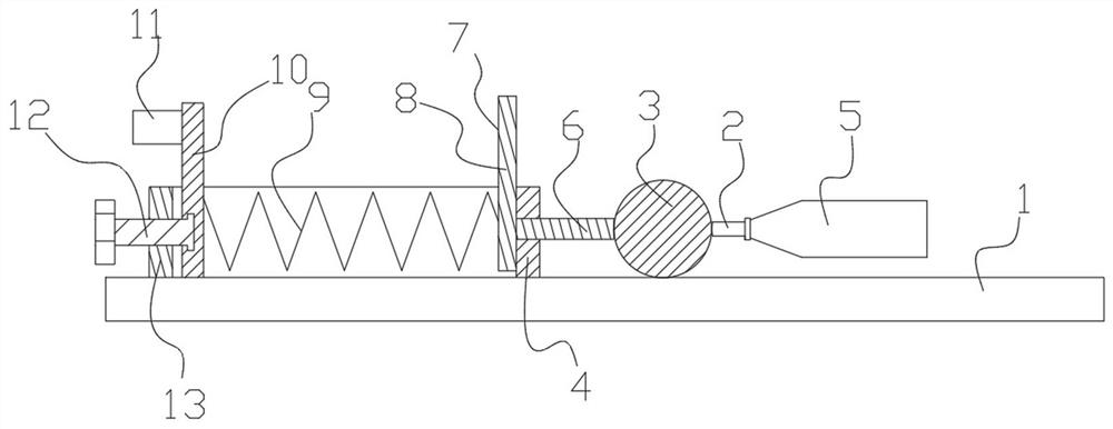 Calibration device for concrete rebound apparatus