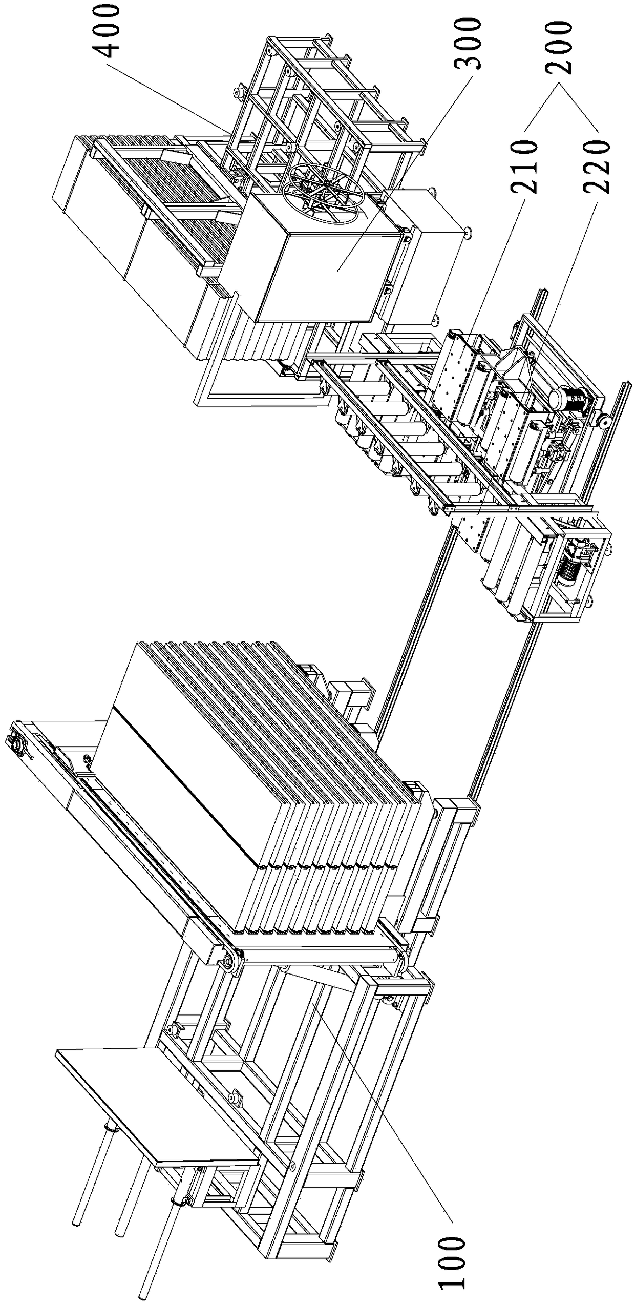 Wallboard production system