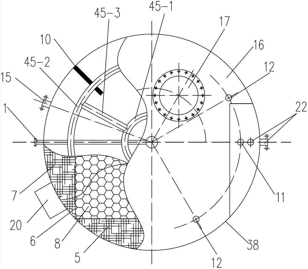 Skid-mounted water purifying device of oil producing wastewater