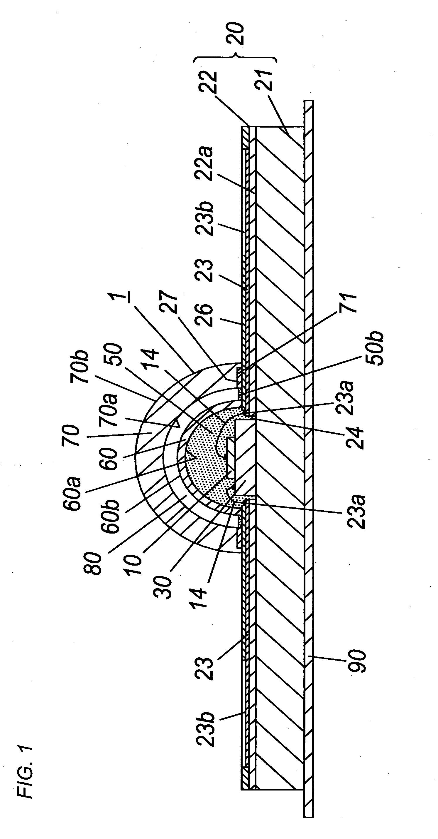 Method of mounting LED chip