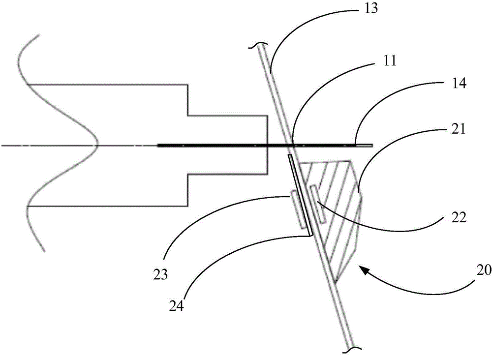 Magnetic card anti-theft device of magnetic card reading device