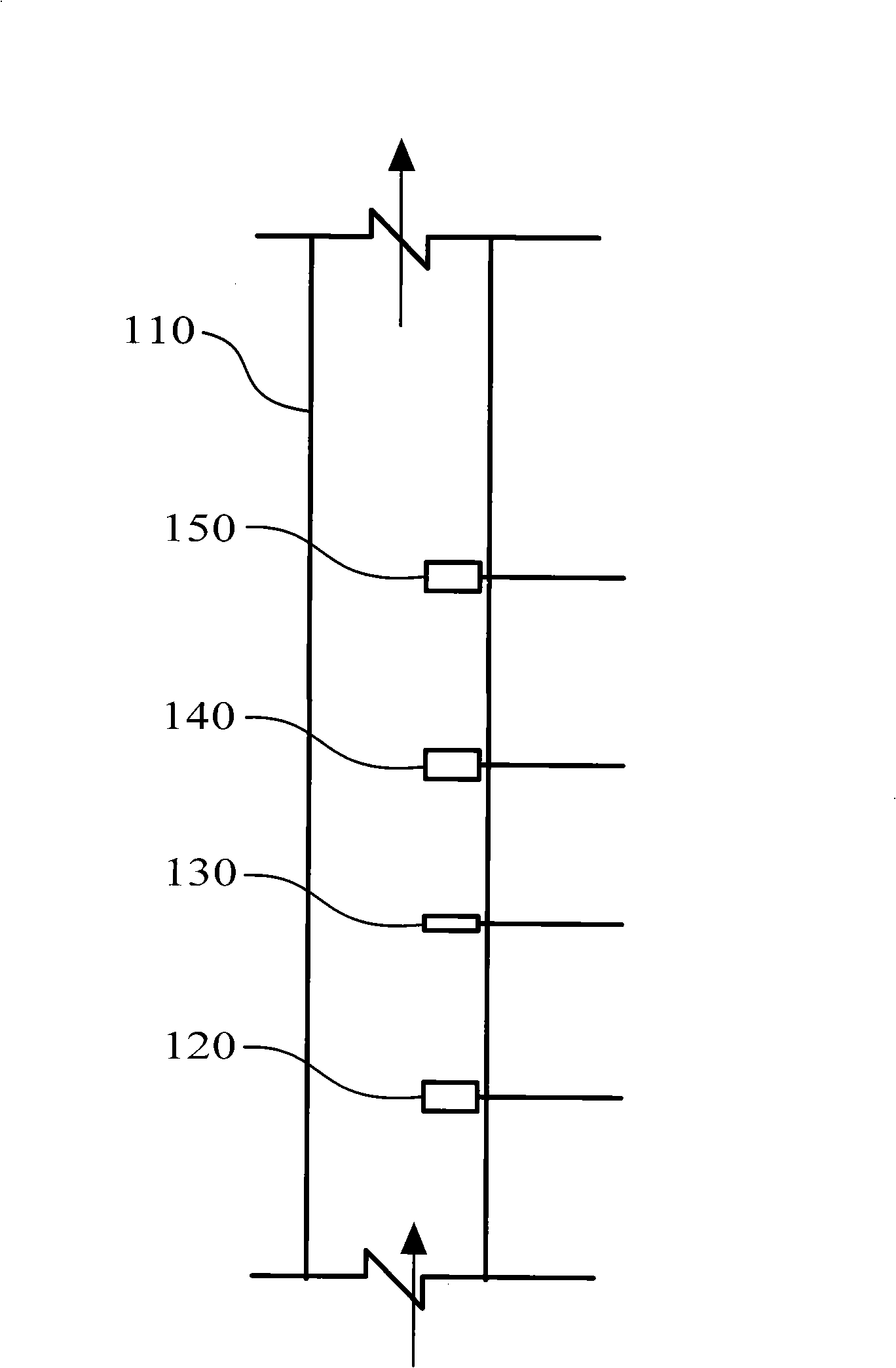 Oil gas water flow measurement system