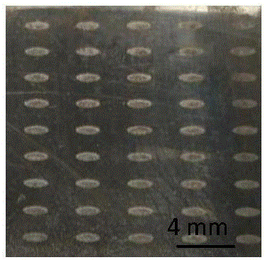 Method for manufacturing microtexture friction surface through photoetching