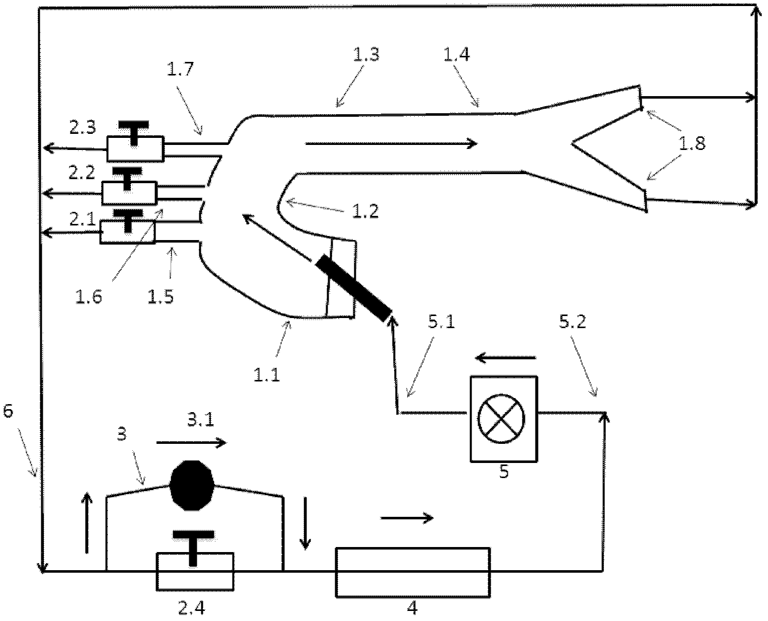 Adjustable human body aorta vessel model device