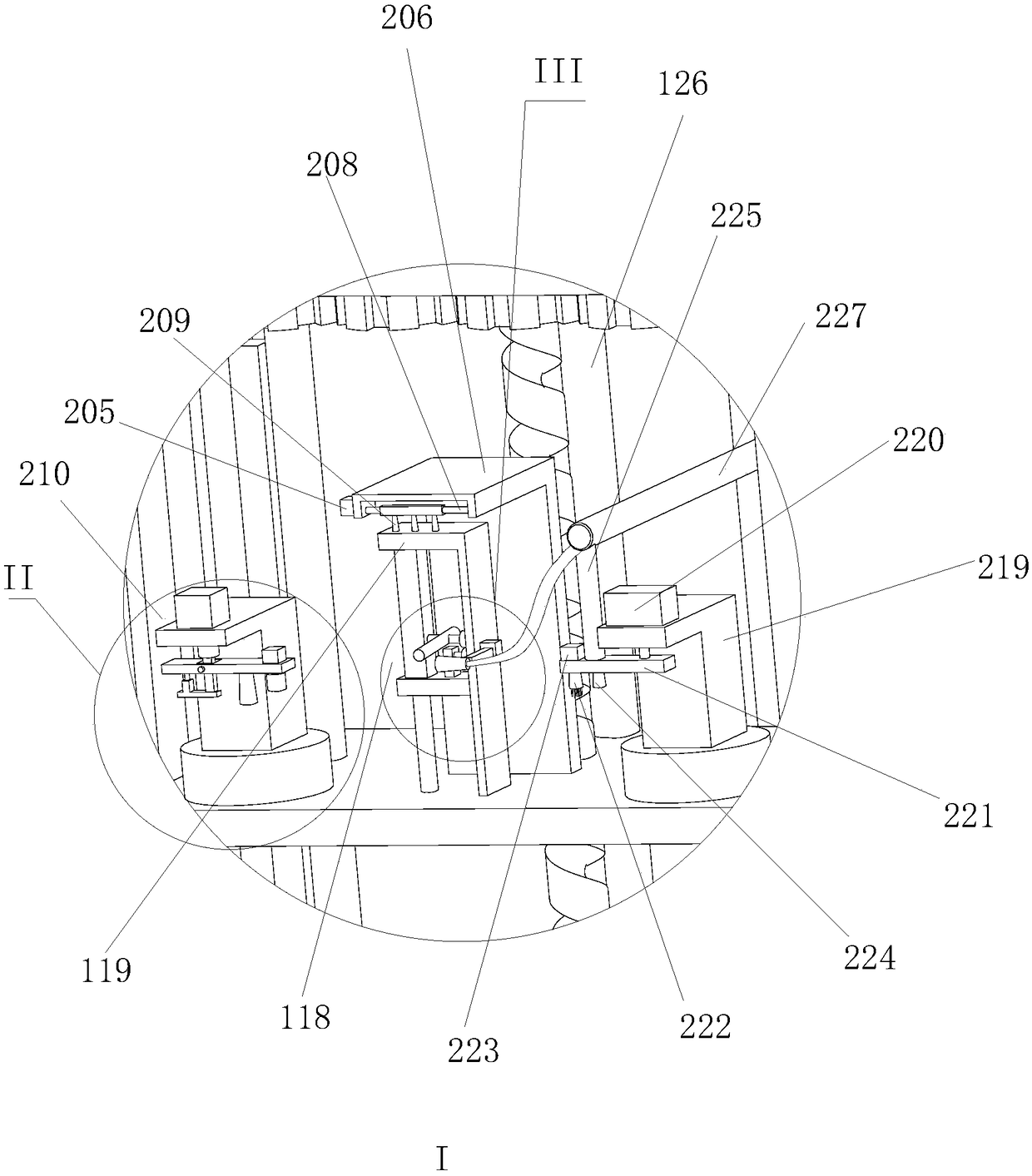 Automatic production and assembly system based on intelligent industrial robot