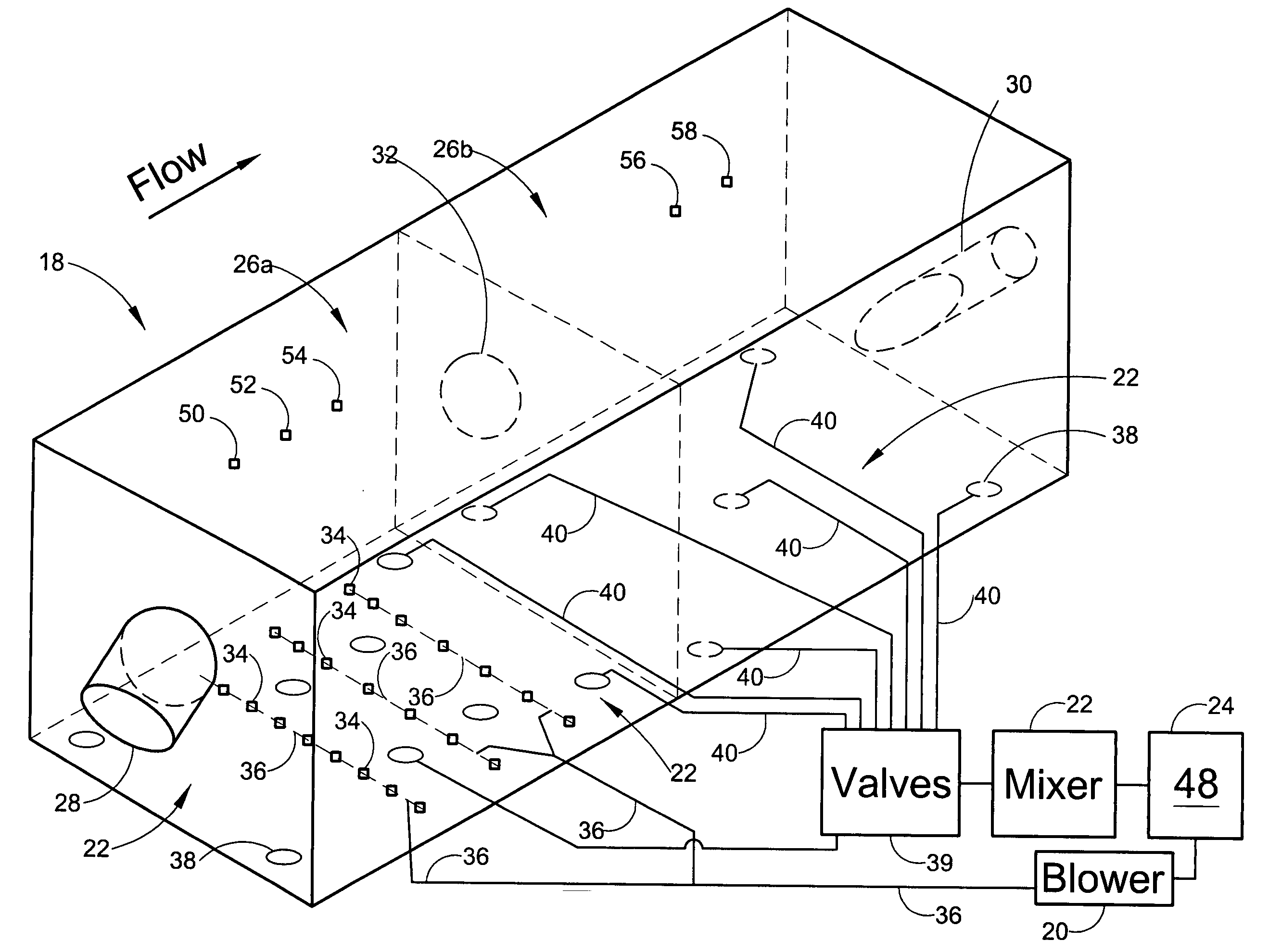 Mixer and process controller for use in wastewater treatment processes