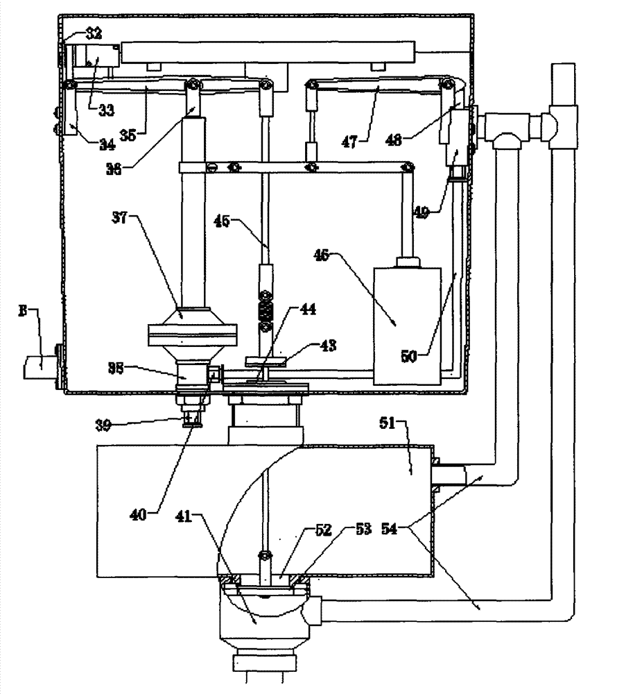 Water tank device