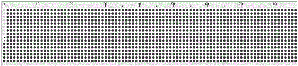 Design method of full-color warp color developing jacquard