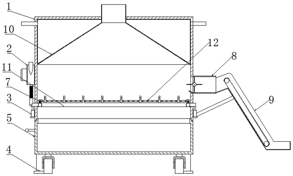 Efficient biomass fuel boiler