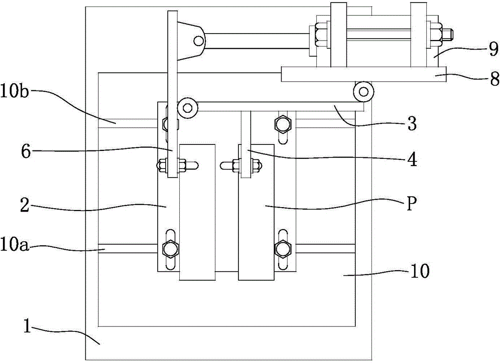 Device for motorcycle engine test positioning