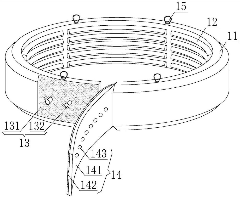 Waist belt type tool hanger good in comfort