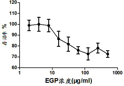 Application of eucheuma gelatinae polysaccharide in preparation of antioxidant skin care products