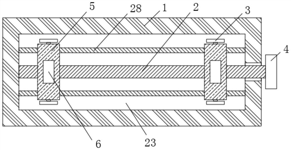 Element clamping device for element detection equipment