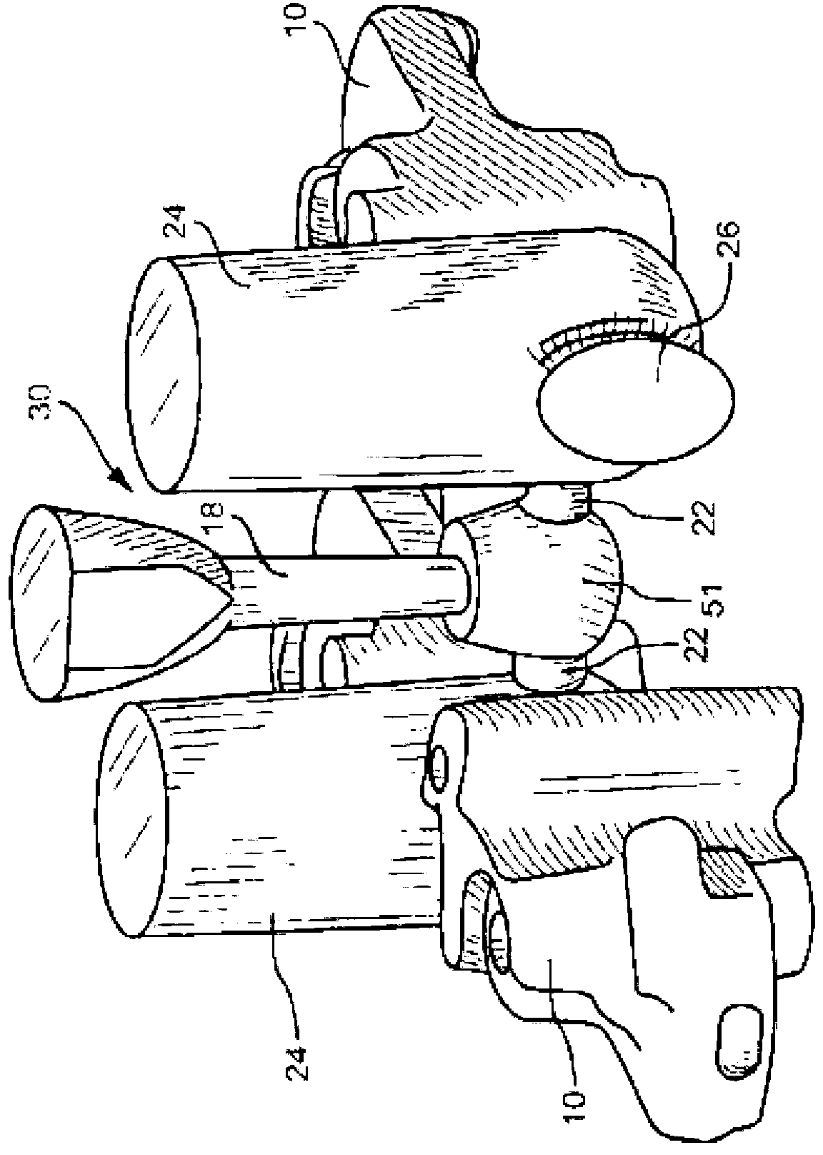 Rigging system for casting railcar coupler parts