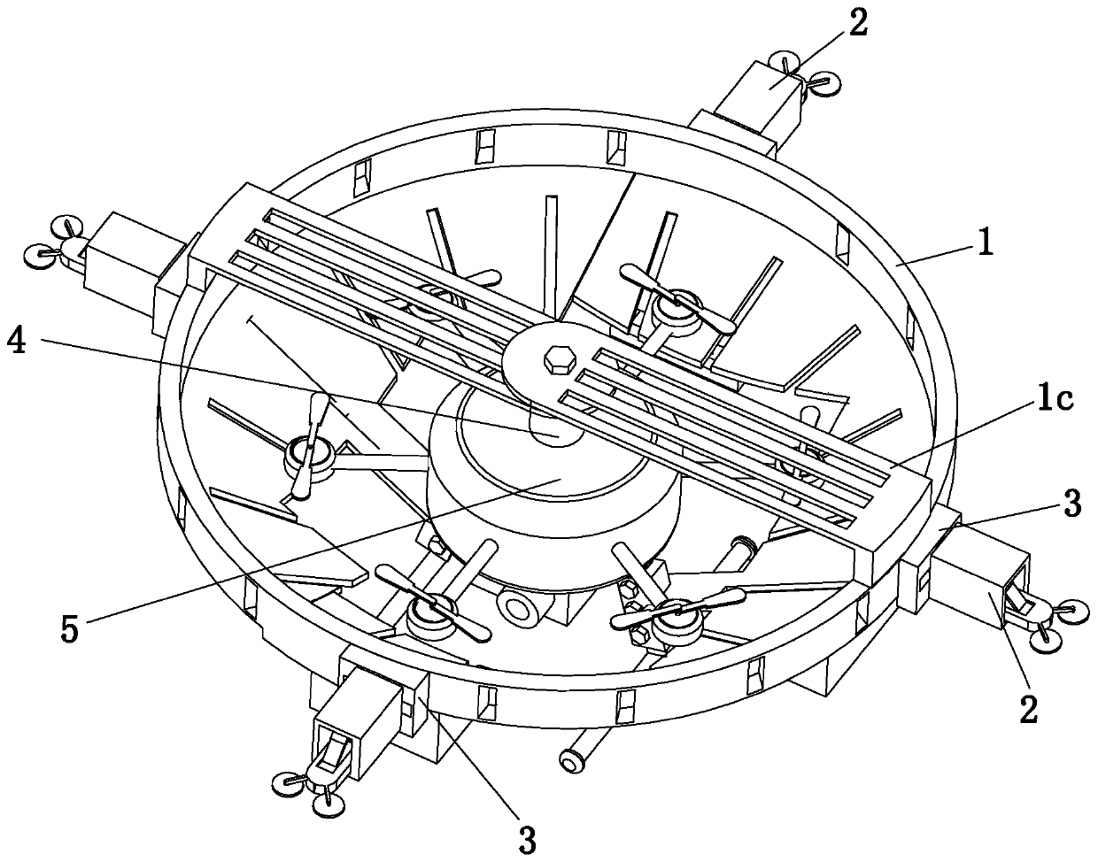 A drone impact protection device