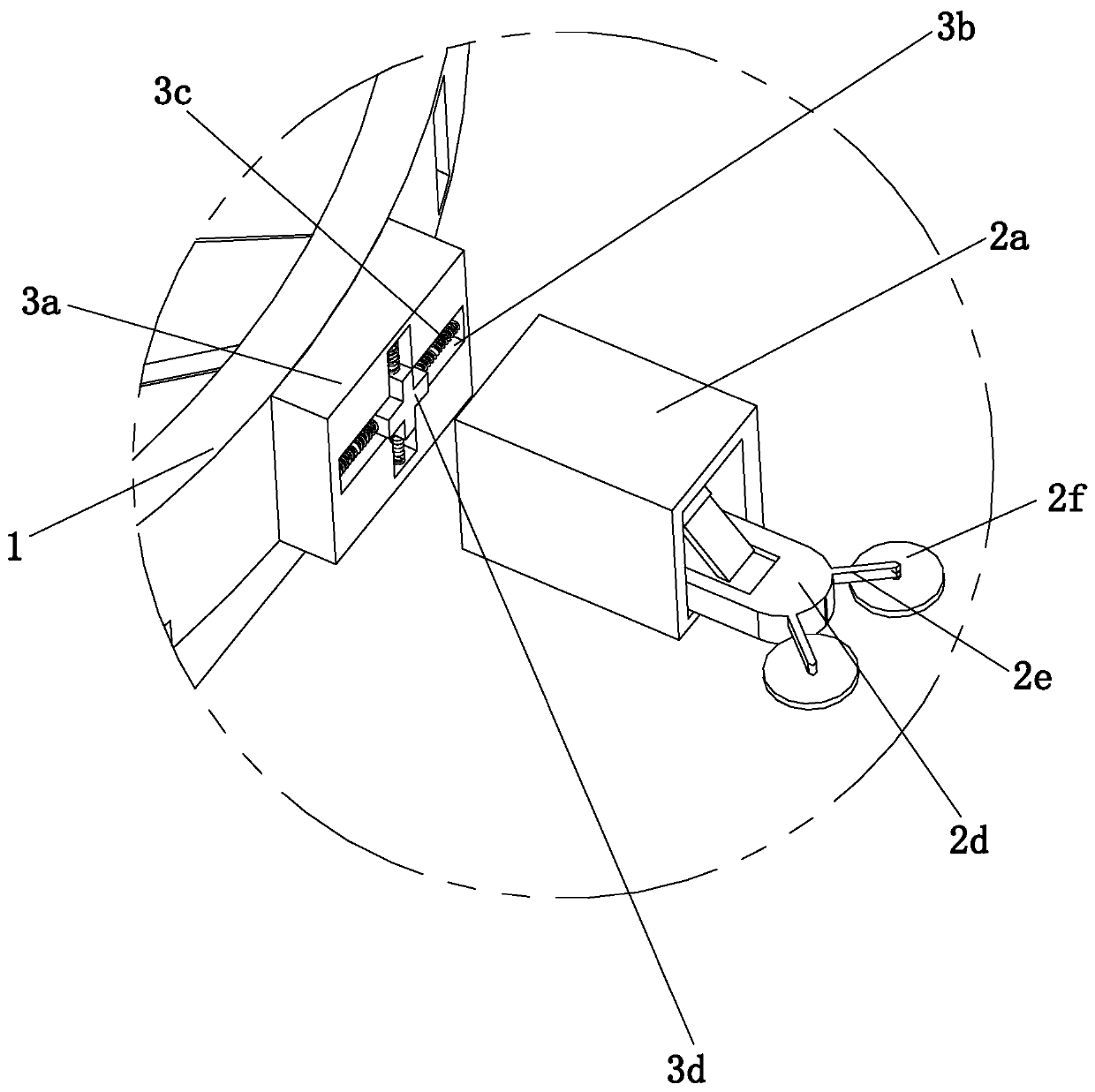 A drone impact protection device