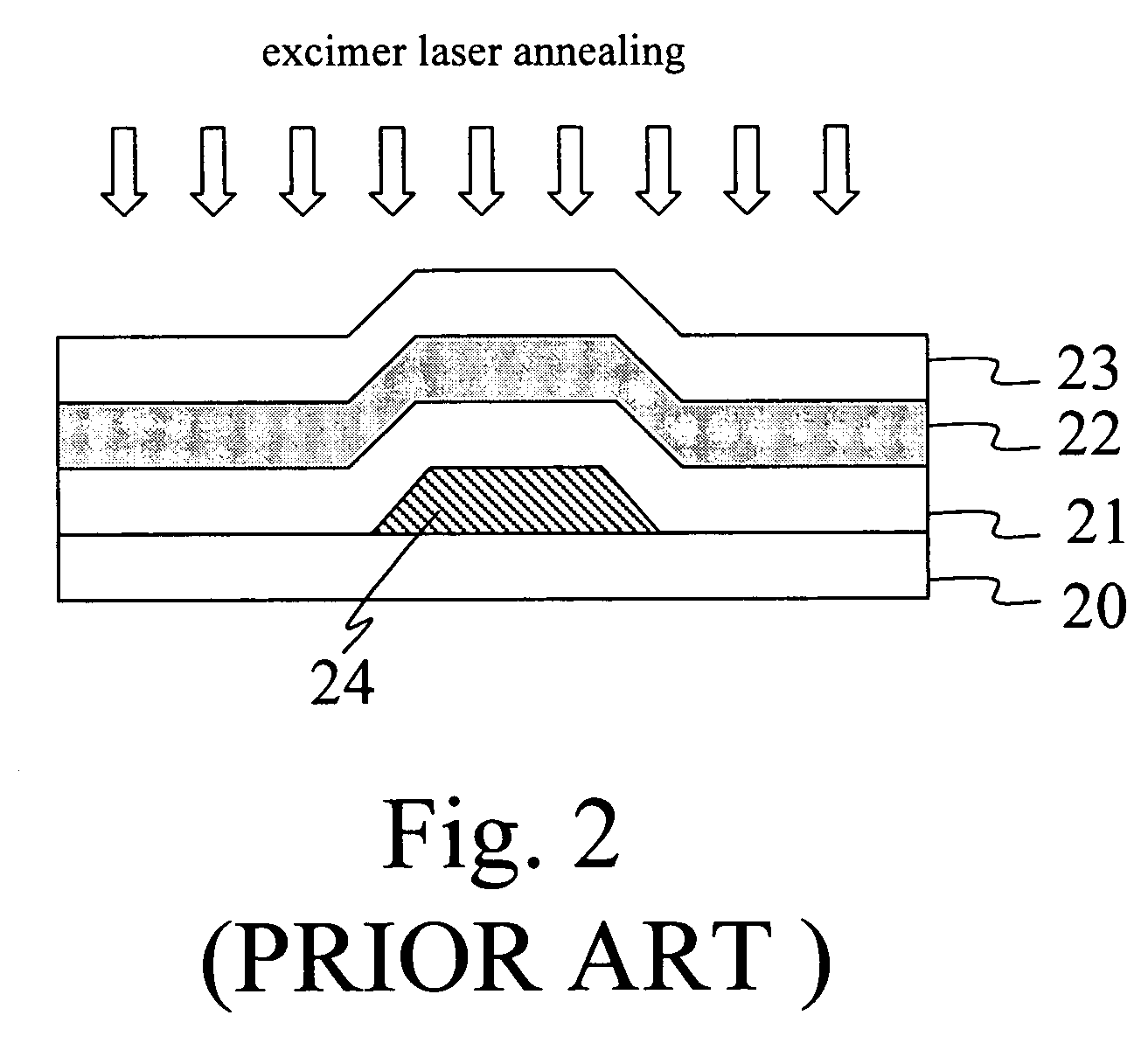 Polysilicon thin film fabrication method