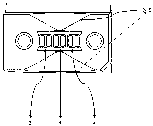 Full reflection prism optical system with novel light source arrangement