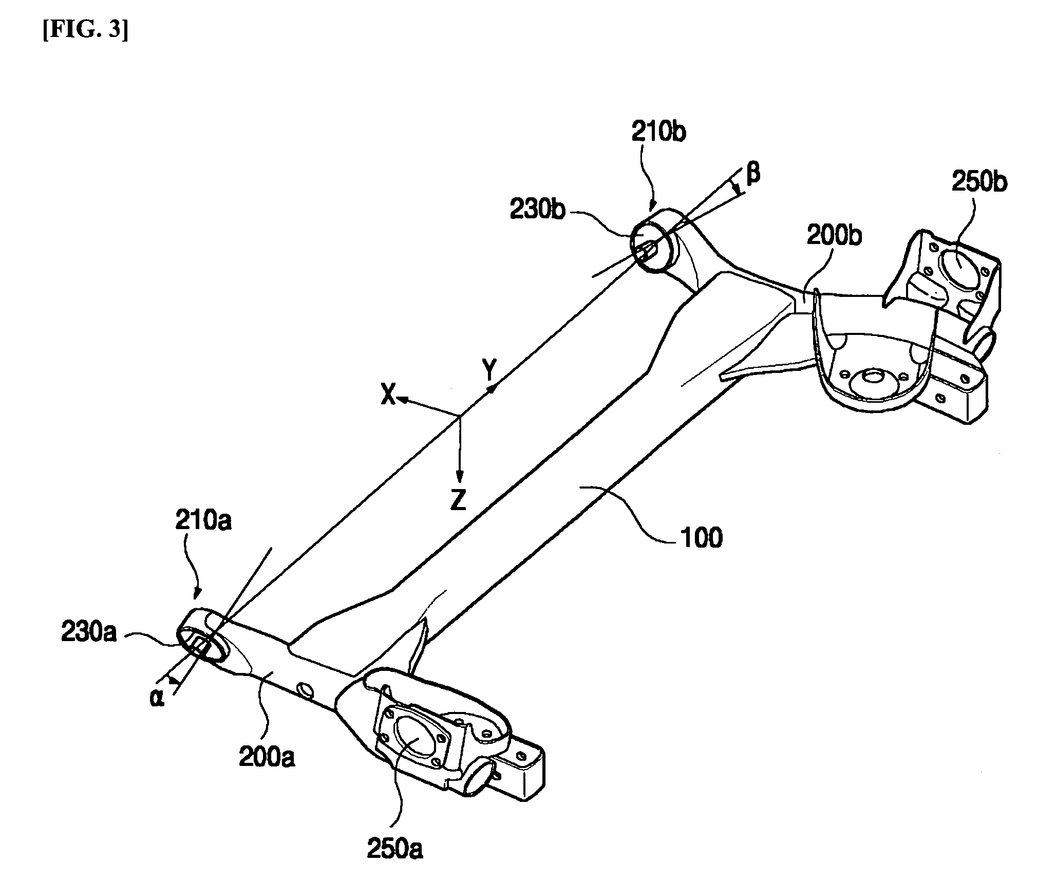 Torsion beam axle suspension