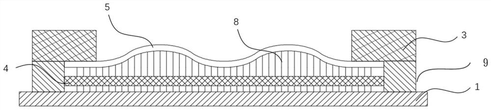 Chip packaging structure, chip packaging method, and optical computing device