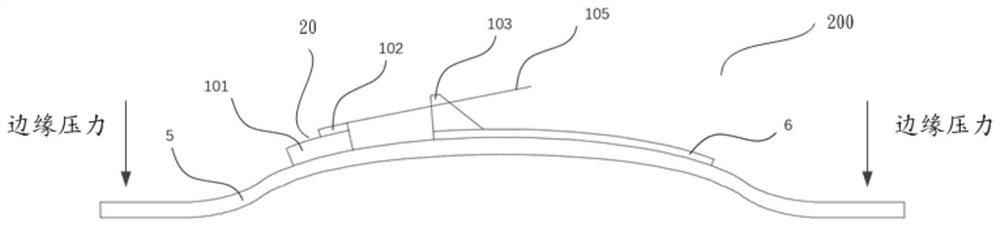 Chip packaging structure, chip packaging method, and optical computing device