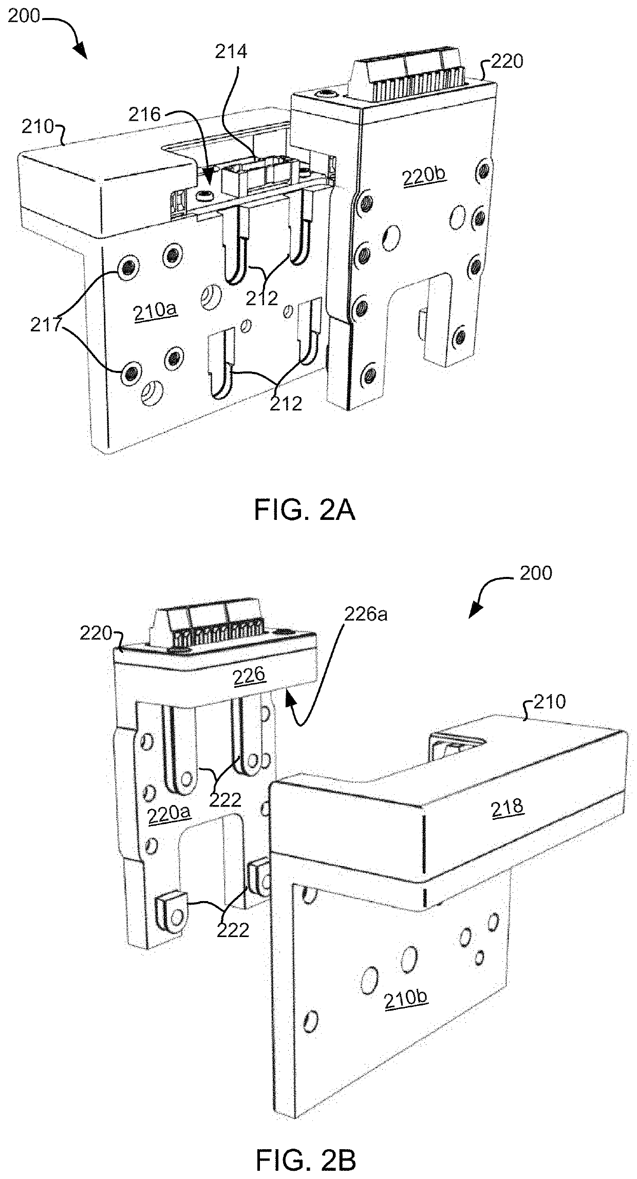 Universal interchangeable plate system for tool head assemblies