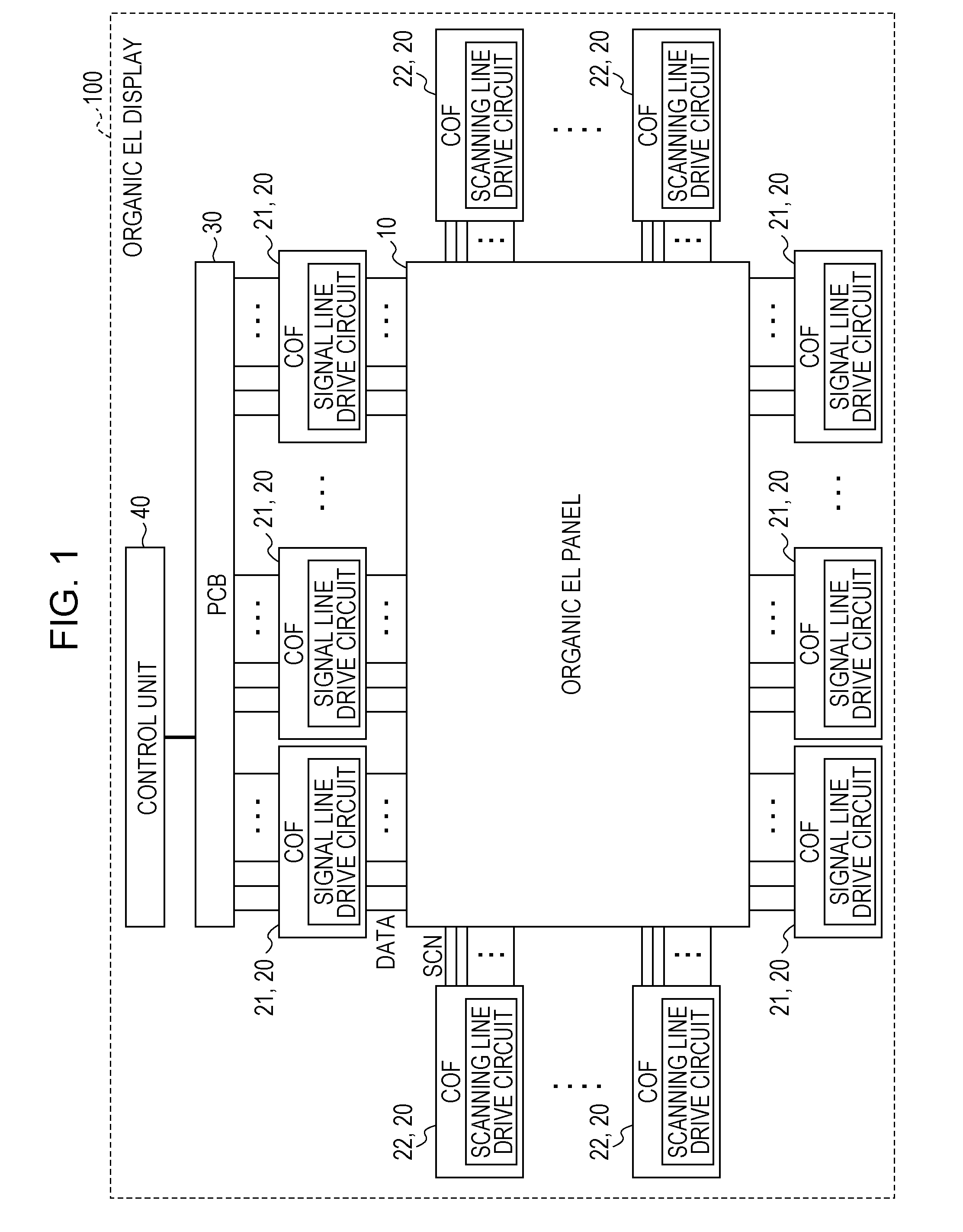 Panel for display device, display device, and method for testing panel for display device