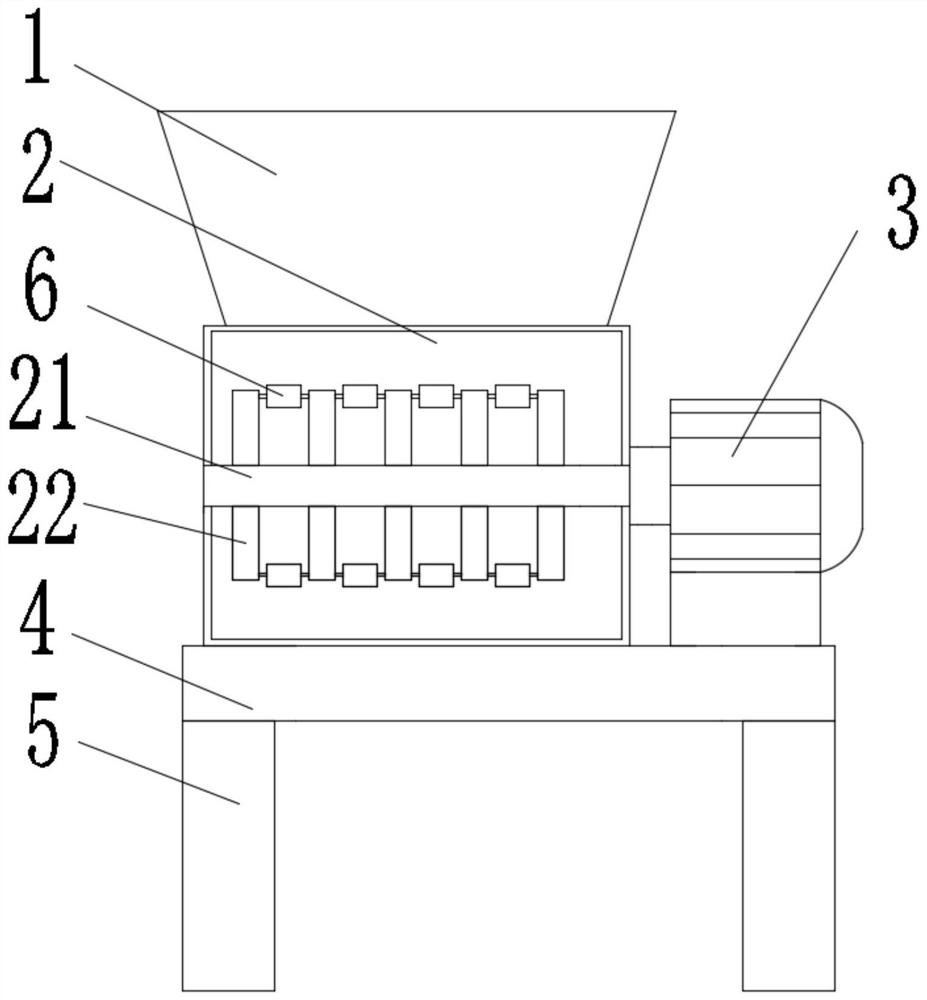 Feed machine interior cleaning device