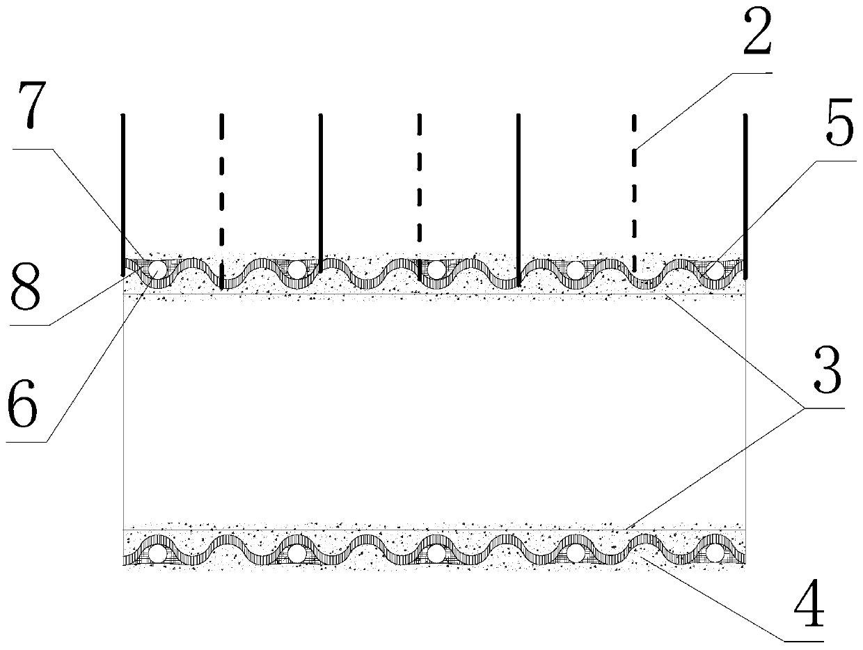 An environmentally friendly and durable single-layer lining structure suitable for weak surrounding rock tunnels