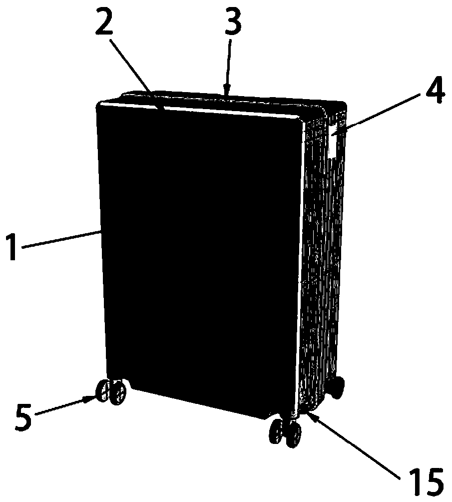 Special luggage case type clothes detergent and cleaning method of thereof