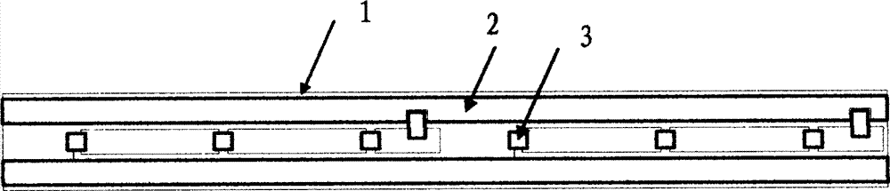 Integrated LED illuminating assembly