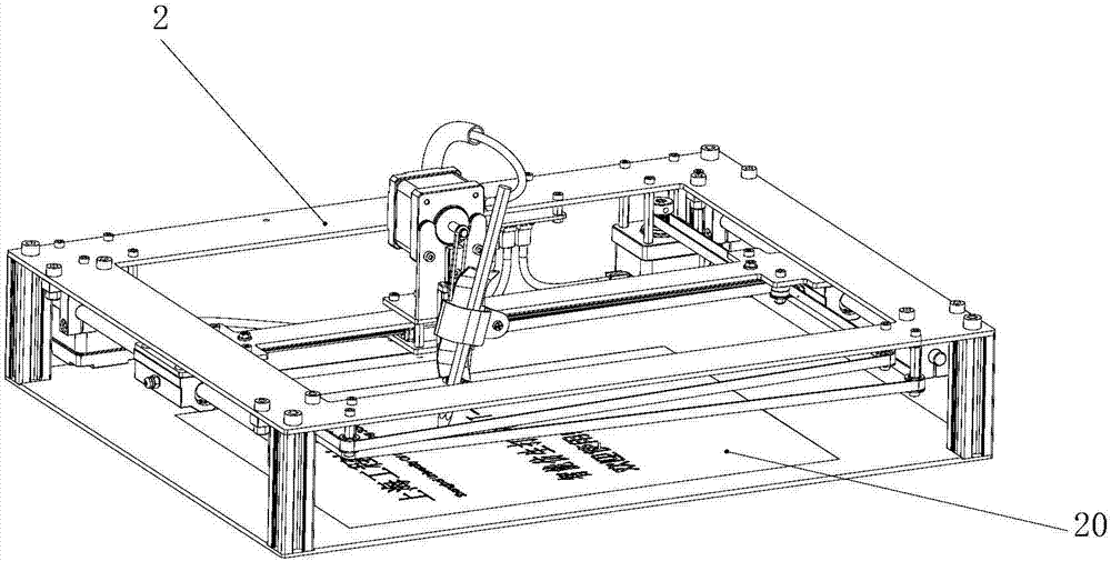 Robot personification handwriting writing system and control method thereof